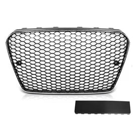 Cromato/nero griglia stile RS per Audi A5 2011-2016 per standard o S-line paraurti