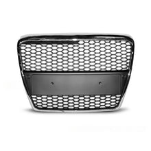 Carica l'immagine nel visualizzatore di Gallery, Cromato/nero griglia stile RS per Audi A6 C6 berlina, wagon 2004-2008 con PDC
