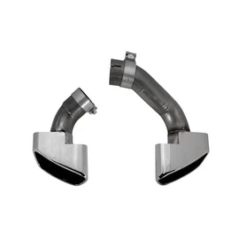 Cromato Terminali di scarico per BMW X5 F15 2013-2018, X6 F16 2014-2019