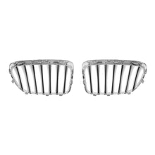 Carica l'immagine nel visualizzatore di Gallery, Cromato/grigio Griglie a doppio rene per BMW X1 E84 2009-2015