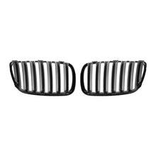 Carica l'immagine nel visualizzatore di Gallery, Cromato/grigio Griglie a doppio rene per BMW X3 E83 2007-2010