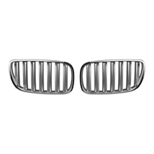 Carica l'immagine nel visualizzatore di Gallery, Cromato/grigio Griglie a doppio rene per BMW X3 E83 2007-2010