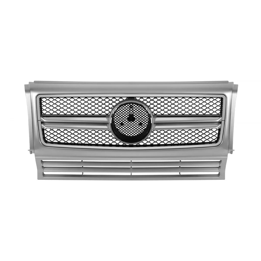 Cromato/grigio griglia tipo A design per MERCEDES Classe G W463 1990-2018
