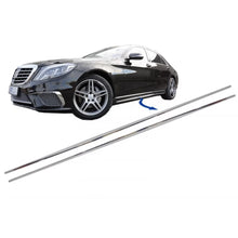 Carica l'immagine nel visualizzatore di Gallery, Cromato componenti modanatura strisce Minigonne per Mercedes Classe S W222 (2013-2020) S65 S63 design