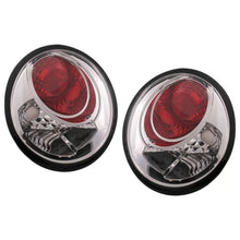 Cromato fanali posteriori per VW nuovo Beetle hatchback Cabrio (10.1998-05.2005)