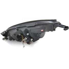 Cromato tuning Set fari anteriori con DRL luci per OPEL ASTRA J 2010-2015, sinistro e destro