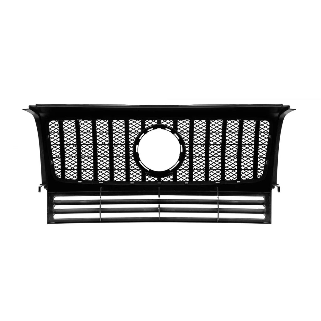 Cromato/bianco GT stile griglia per Mercedes Classe G W463 1990-2018