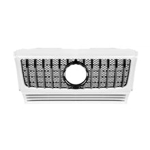 Cromato/bianco GT stile griglia per Mercedes Classe G W463 1990-2018