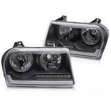 Carica l'immagine nel visualizzatore di Gallery, CHRYSLER 300 05-08 a guida di luce nero