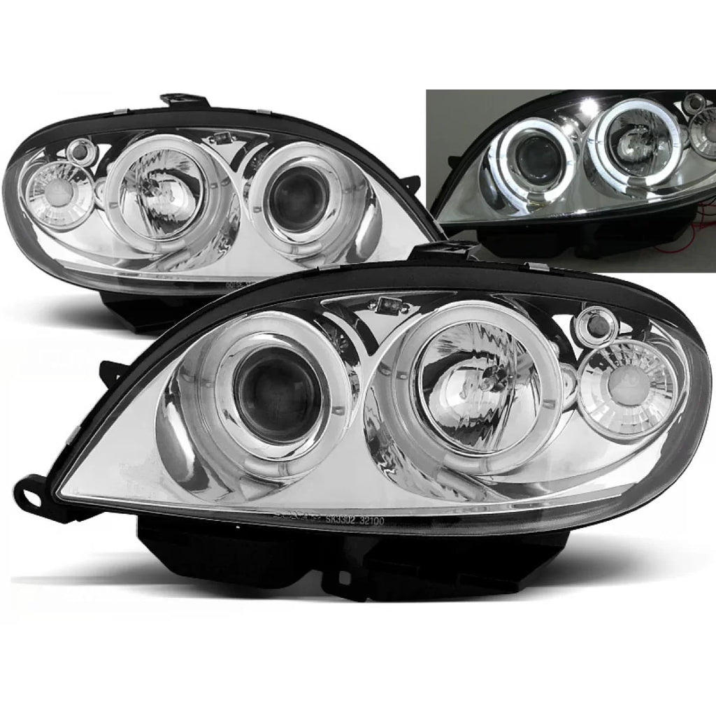 CITROEN SAXO 09.99-06.03 Angel Eyes cromato