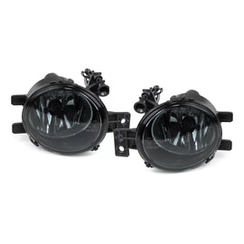 Trasparente vetro Fendinebbia set nero fumé per Serie 1 BMW E82 E88 11-13
