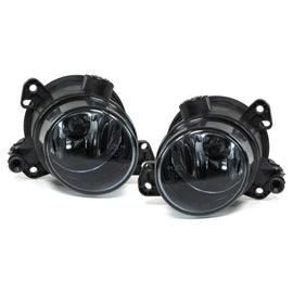 Trasparente vetro Fendinebbia set nero fumé per Mercedes Classe C W204 11-14