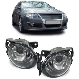 Trasparente vetro Fendinebbia set per VW Passat B6 3C 05-10