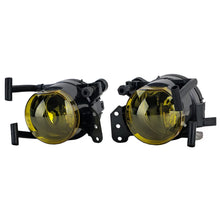 Carica l'immagine nel visualizzatore di Gallery, Trasparente vetro Fendinebbia set giallo per Serie 5 BMW E60 E61 senza M kit 03-07