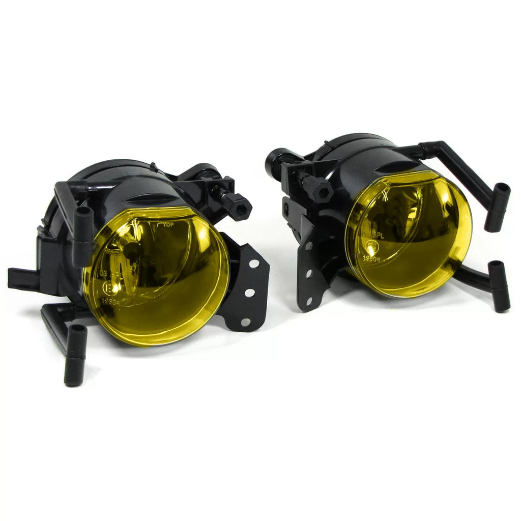 Trasparente vetro Fendinebbia set giallo per Serie 5 BMW E60 E61 senza M kit 03-07