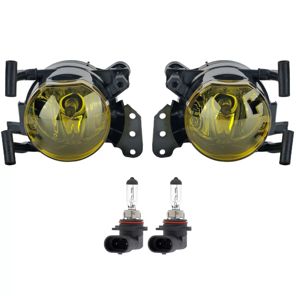 Trasparente vetro Fendinebbia set giallo per Serie 5 BMW E60 E61 senza M kit 03-07