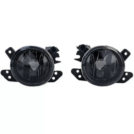 Trasparente vetro Fendinebbia nero per Mercedes Classe C W204 CL C216 GLK X204
