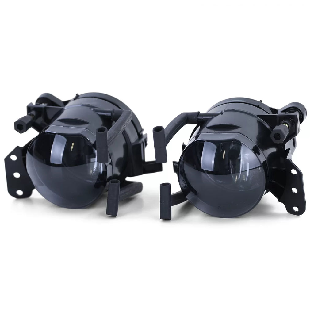 Trasparente vetro Fendinebbia nero fumé set per Serie 3 BMW E46 Coupe cabriolet 03-07