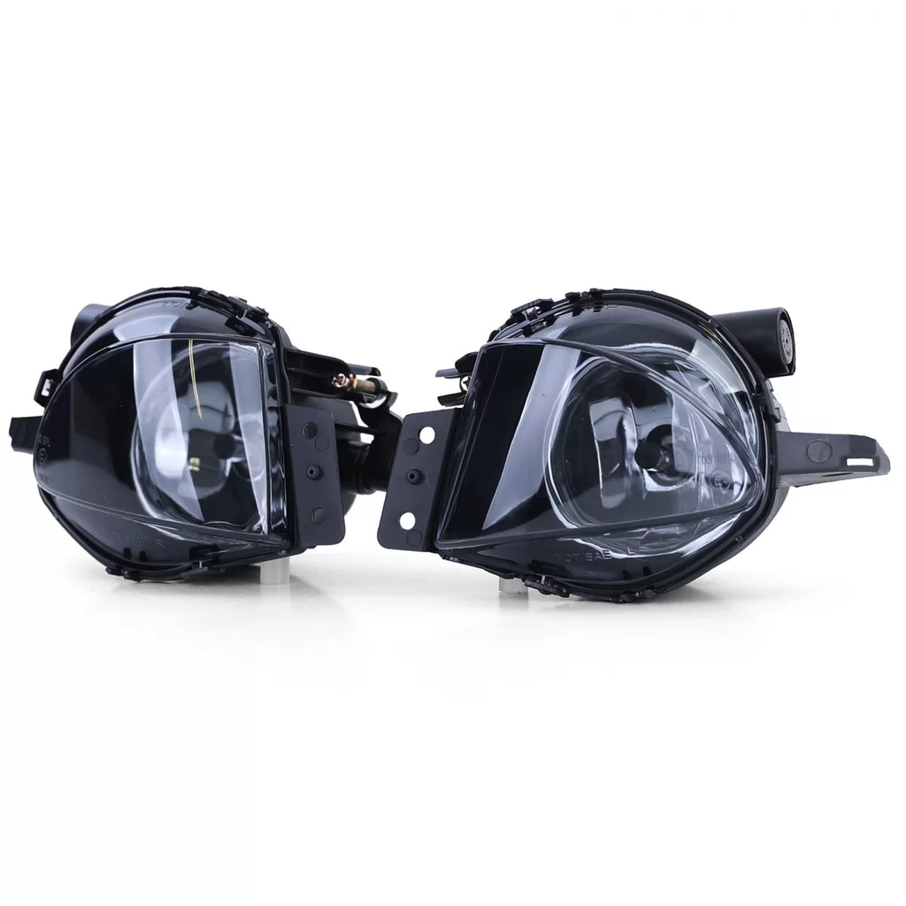 Trasparente vetro Fendinebbia nero fumé set per BMW Serie 3 E90 E91 05-08