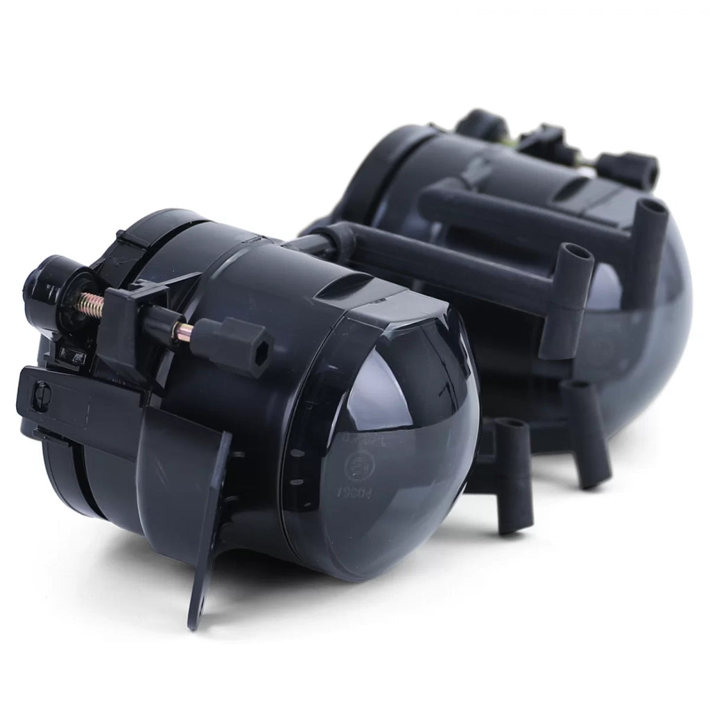 Trasparente vetro Fendinebbia HB4 nero fumé coppia per BMW E60 E61 03-07