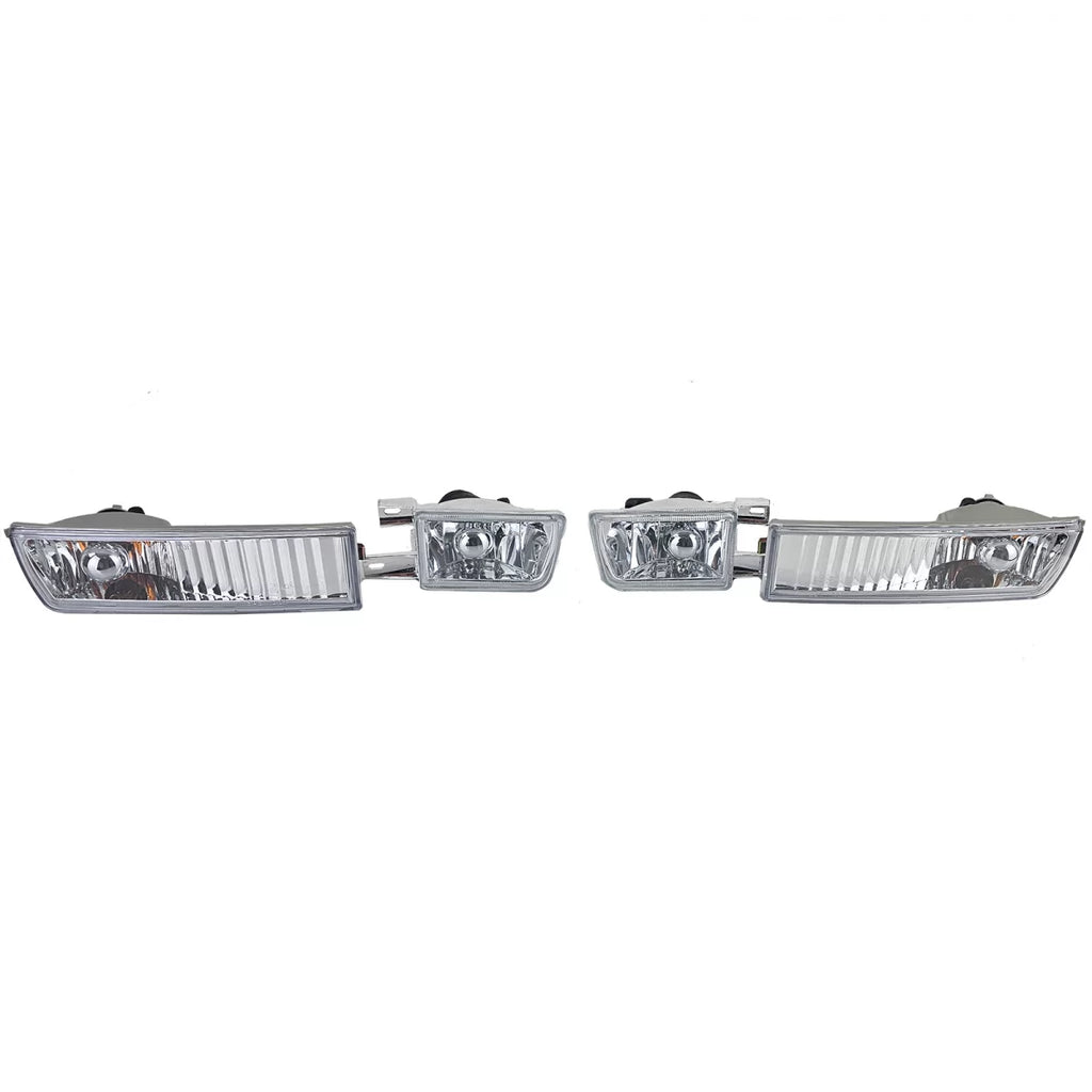 Trasparente vetro Fendinebbia con freccia set per VW Golf 3 91-98