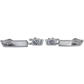 Trasparente vetro Fendinebbia con freccia set per VW Golf 3 91-98
