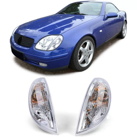 Trasparente vetro freccia set con lampadine per Mercedes SLK R170 1996-2004