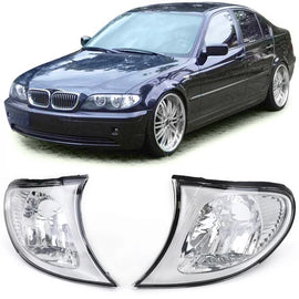 Trasparente vetro freccia set cromato per Serie 3 BMW E46 berlina Touring 01-05