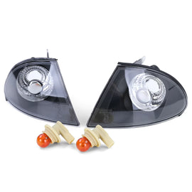 Trasparente vetro frecce nero fumé per BMW Serie 3 E46 berlina Touring 98-01
