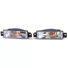 Trasparente vetro frecce bianco con parcheggio luce e lampadine per Serie 3 BMW E30 1987-1993