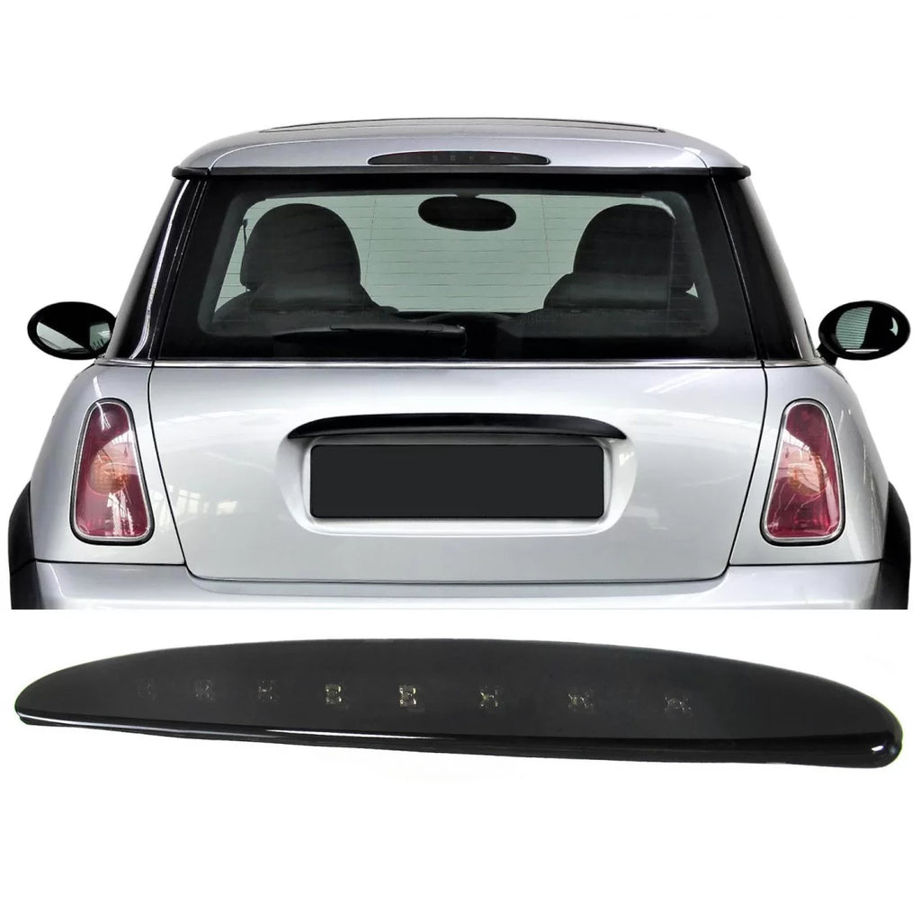 Trasparente vetro LED 3rd freno luce nero fumé per Mini R50 R53 un Cooper 01-06