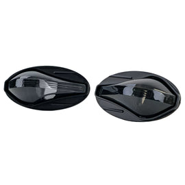 Trasparente vetro laterale freccia nero per Peugeot 107 206 SW CC 307 407 607 Toyota Aygo