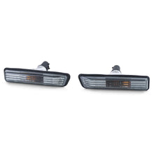 Carica l'immagine nel visualizzatore di Gallery, Trasparente vetro laterale freccia nero fumé trasparente per BMW Serie 3 E36 X5 E53