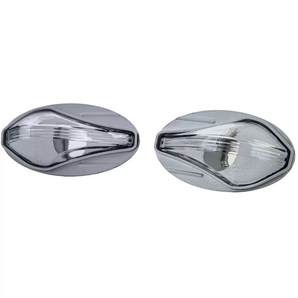 Trasparente vetro laterale freccia set cromato per Peugeot 107 206 307 407 607 Partner Expert