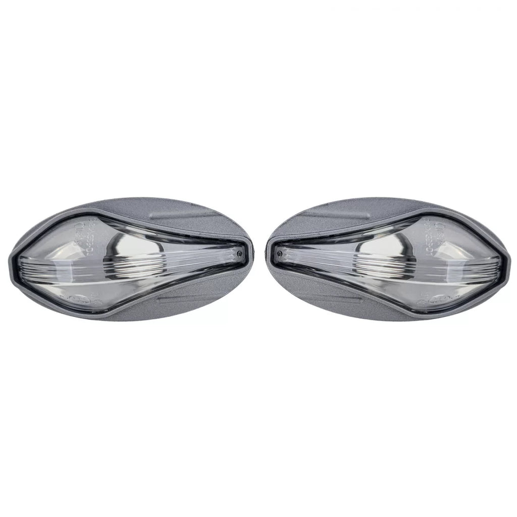 Trasparente vetro laterale freccia set cromato per Peugeot 107 206 307 407 607 Partner Expert