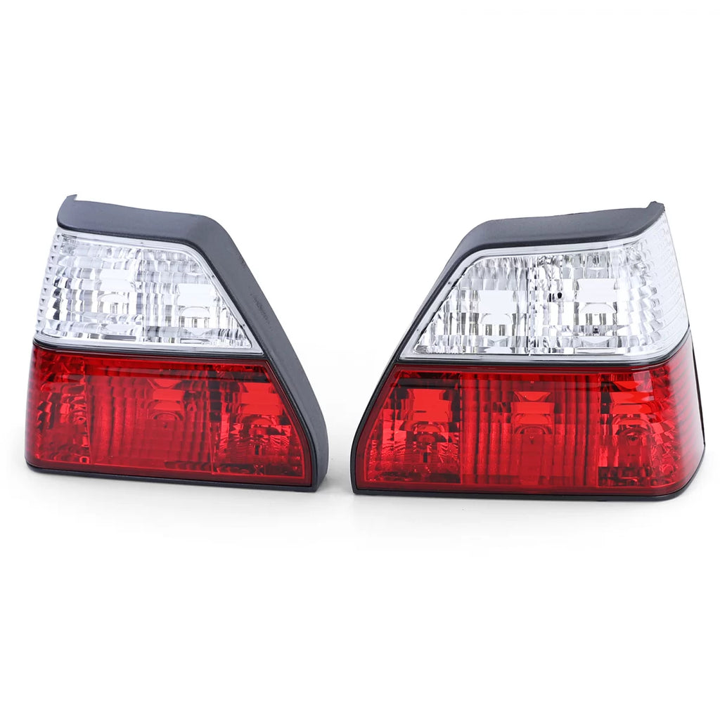 Trasparente vetro Set Fanali posteriori rossi bianco trasparente compatibile per VW Golf II 2 83-91