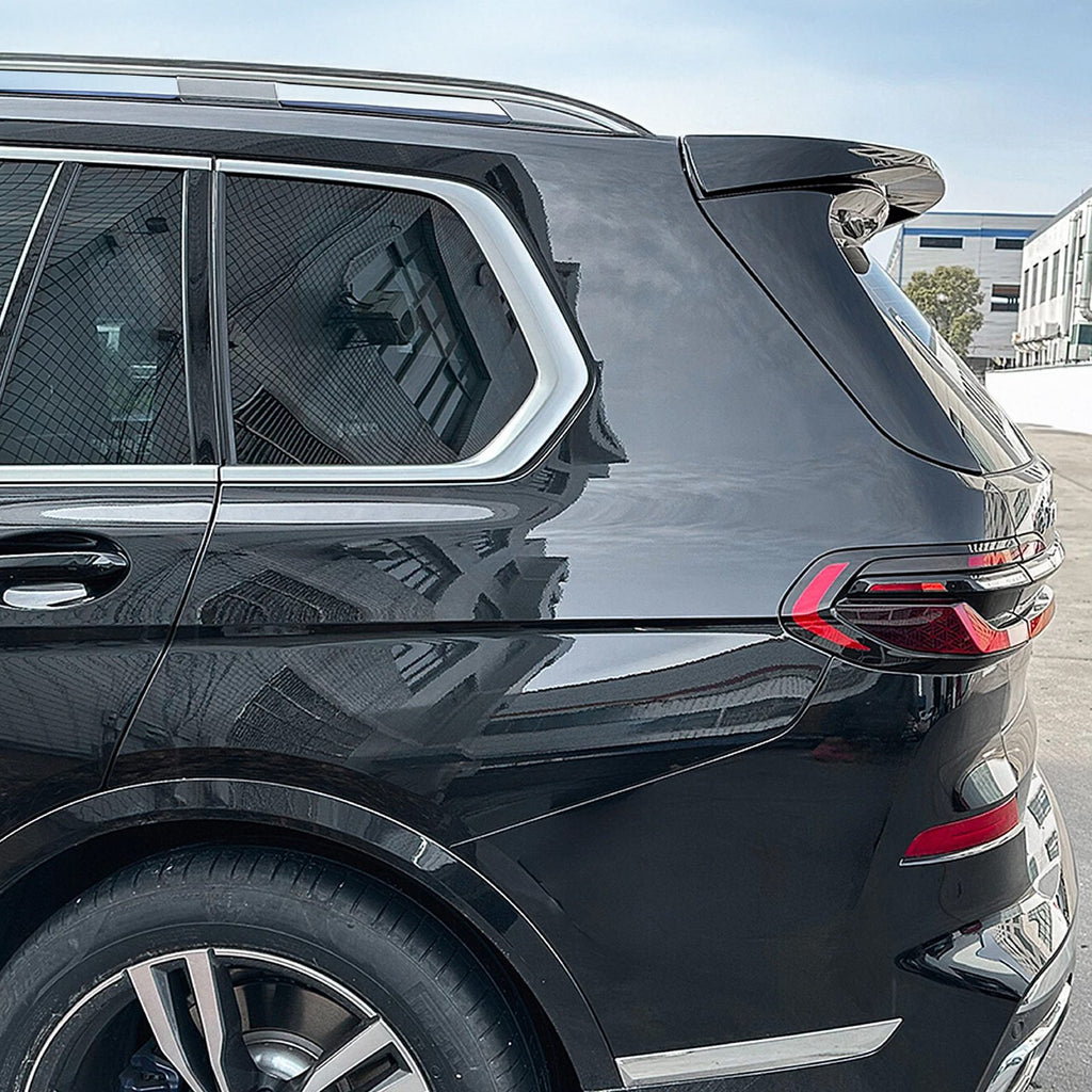 Spoiler Wing Tetto Posteriore Nero Lucido BMW X7 G07 LCI Facelift dal 2022 - foto 2
