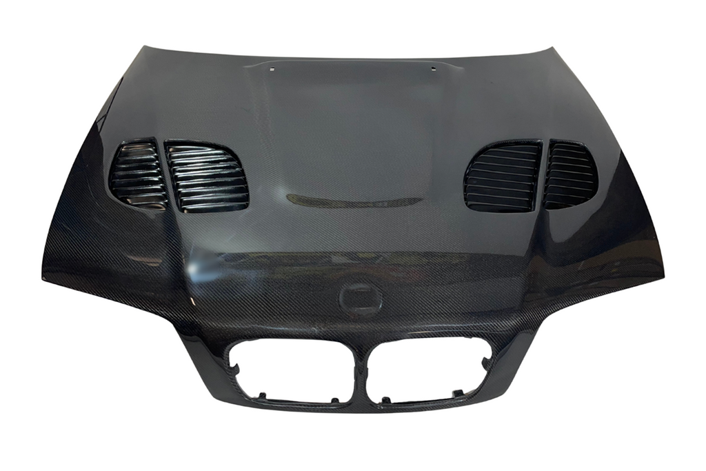 Cofano Carbonio BMW E46 98-01 4P Look M3 GTR BMW E46