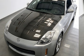 Cofano Carbonio Nissan 350Z Z33 Look VLS C/T Nissan 350Z