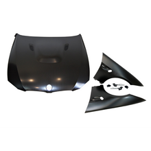 Cofano e Parafanghi Anteriori BMW Serie 3 E92 / E93 2006-2014 Look M3 Frecce Sequenziali a LED in Metallo BMW Serie 3 E92 / E93