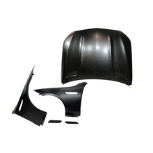 Cofano e Parafanghi Mercedes Classe C W206 2021+ Look GT Alluminio Mercedes Classe C W206