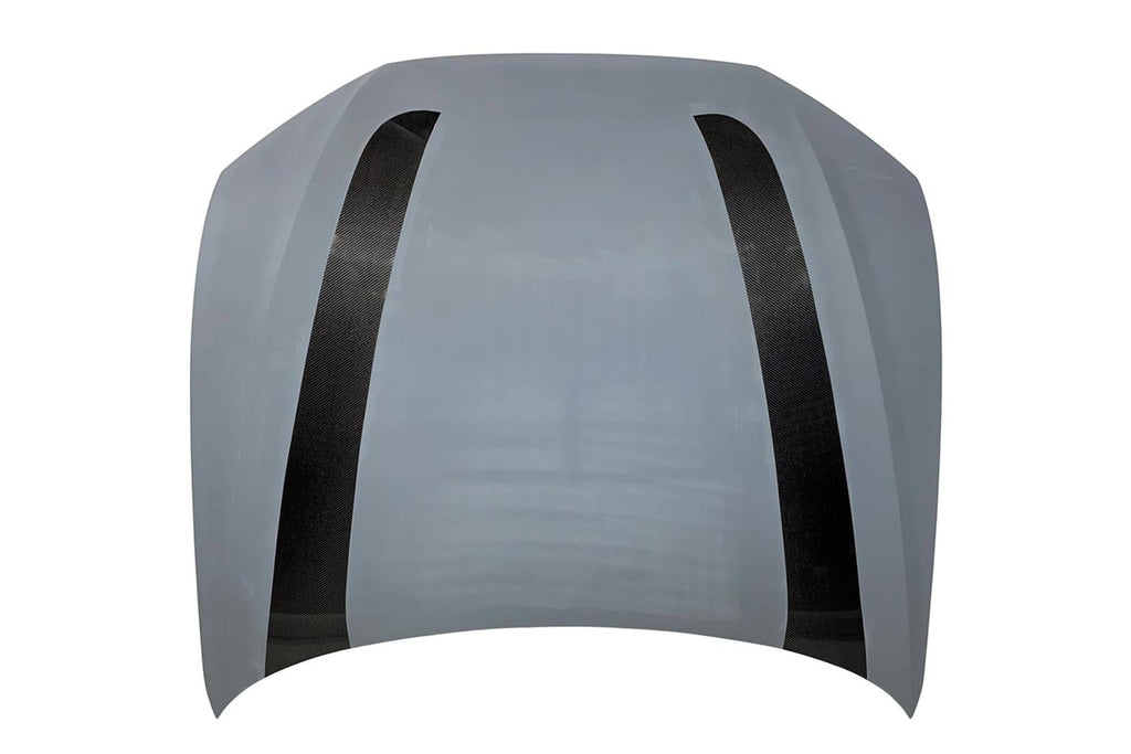 Cofano Fibra di vetro e carbonio Audi A6 C8 Look RS6 GT Audi A6