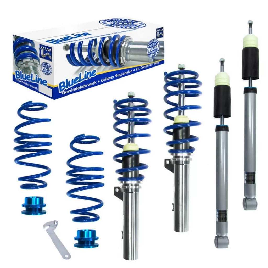 Kit assetto regolabile Blueline per VW Golf 7, Audi A3 8V, Seat Leon 5F, Skoda Octavia 5E (Torsion Bar) Blueline set 4