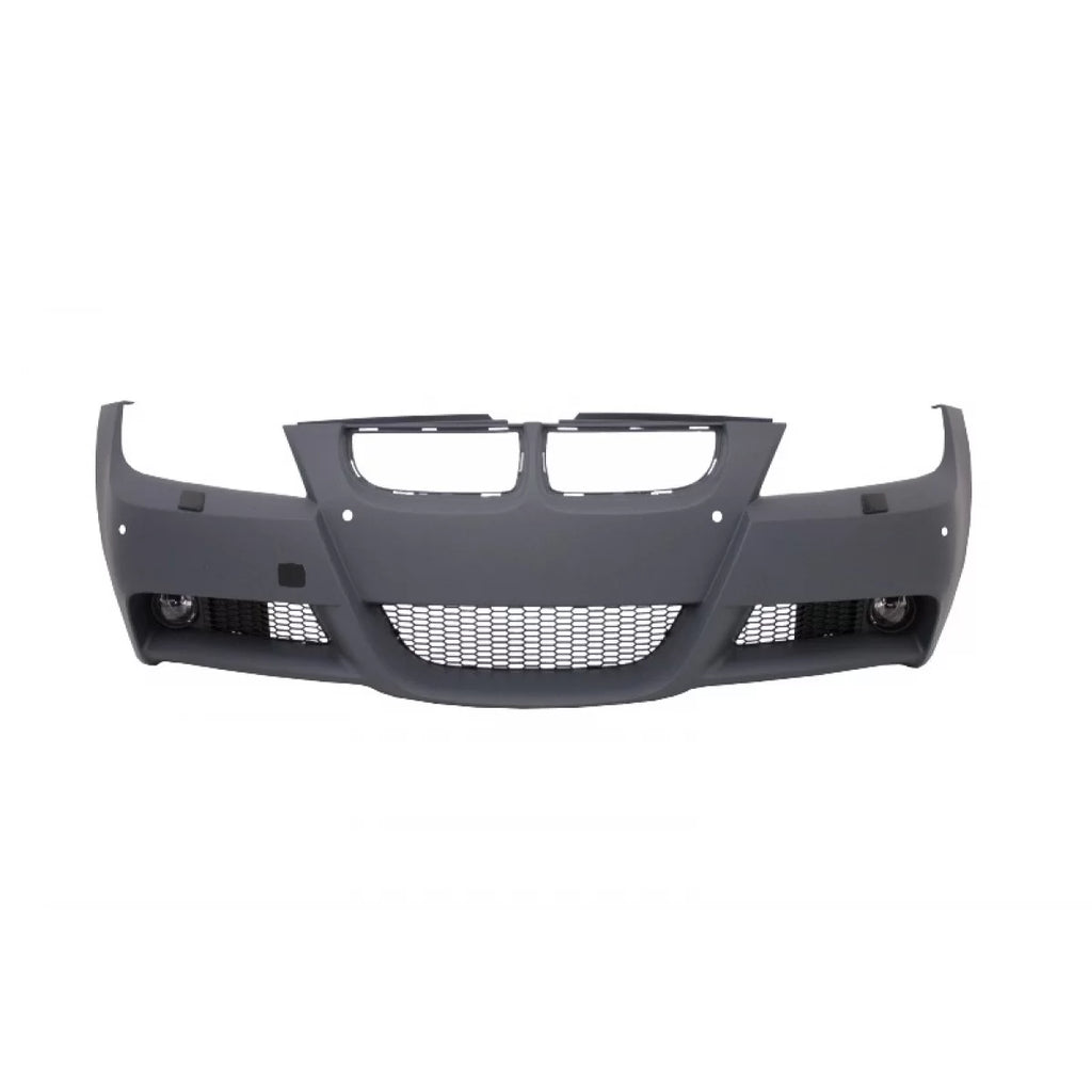 Completo Body kit per BMW Serie 3 E90 (2005-2008) M-Technik M-Performance design con fari anteriori Angel Eyes nero