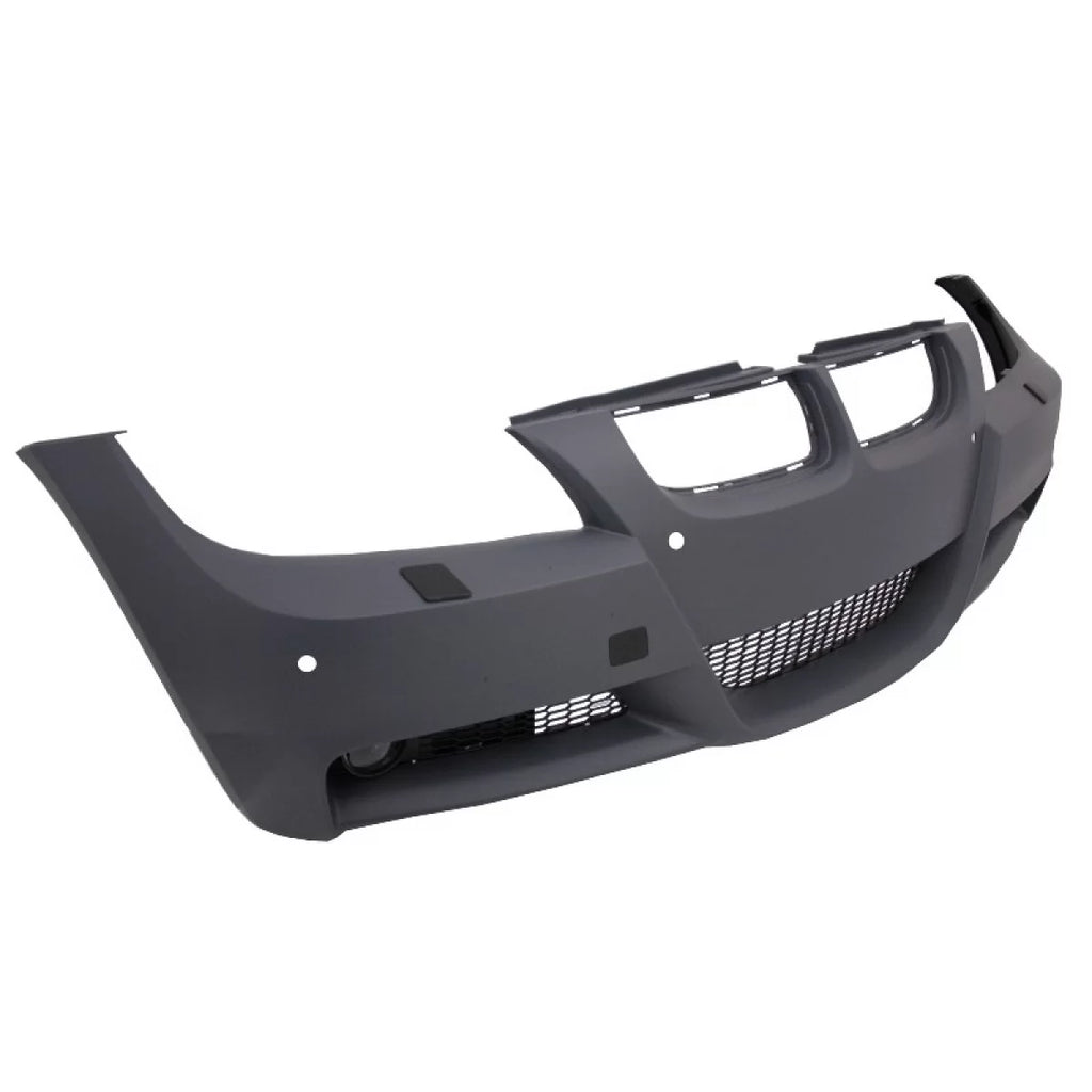 Completo Body kit per BMW Serie 3 E90 (2005-2008) M-Technik M-Performance design con fari anteriori Angel Eyes nero
