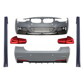 Body kit completo per BMW Serie 3 F30 (2011-2019) con LED fanali posteriori Indicatori di direzione dinamici sequenziali