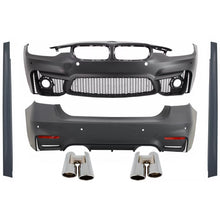 Body kit completo per BMW Serie 3 F30 (2011-2019) con cromato Terminali di scarico EVO II M3 design