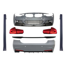 Body kit completo per BMW Serie 3 F30 (2011-2019) con Spoiler baule e LED fanali posteriori Indicatori di direzione