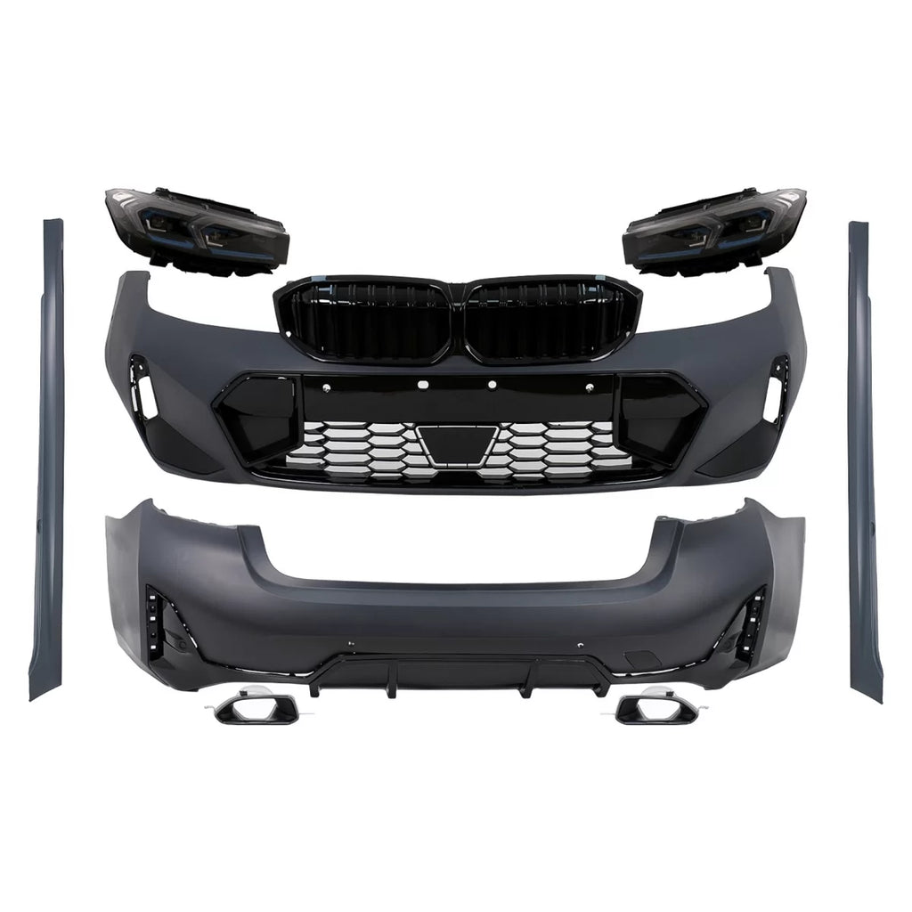 Body kit completo per BMW Serie 3 G20 berlina (2018-2022) conversione allo stile LCI design