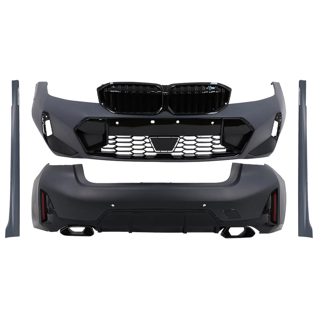 Body kit completo per BMW Serie 3 G20 berlina (2018-2022) conversione allo stile LCI design senza luci